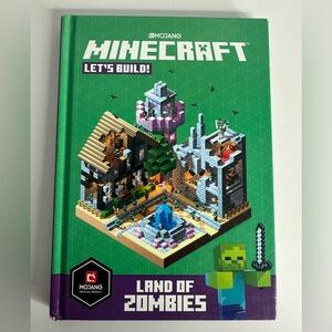 Minecraft Let’s Build Land of Zombies Hardcover Book